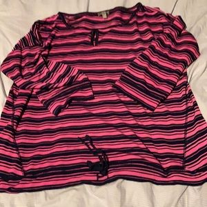 T by Talbots drawstring bottom top